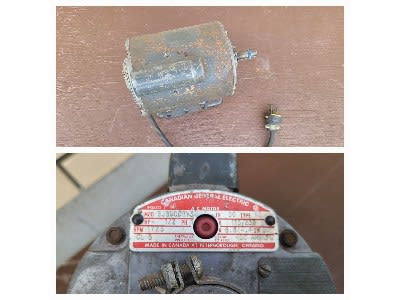 Moteur 120 volts 1/2 hp