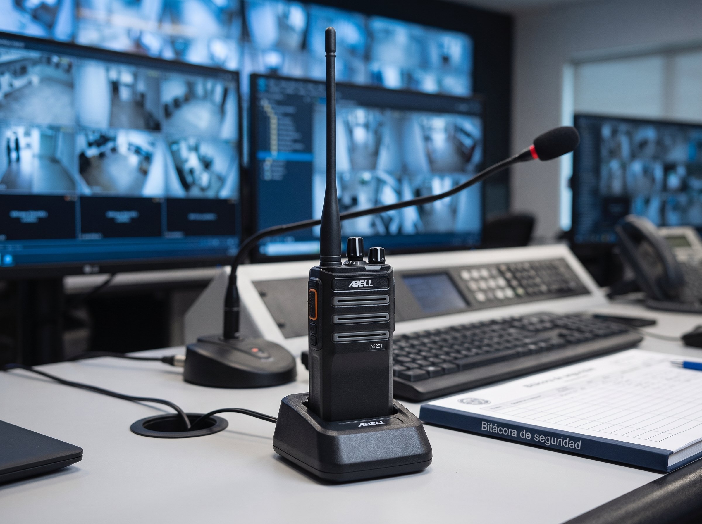 Radio portátil DMR ABELL A520T-400 UHF de 4 W