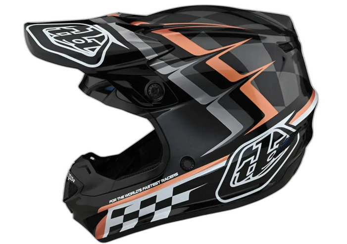 Troy Lee Designs SE4 Polyacrylite Warped