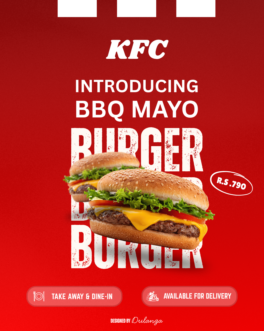 KFC BBQ Burger