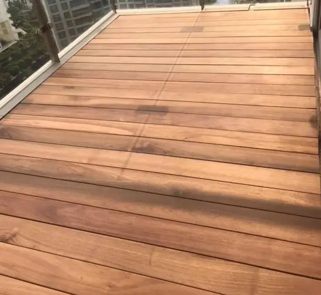 Sàn Gỗ Teak Ngoài Trời Đẹp và Bền Vững
