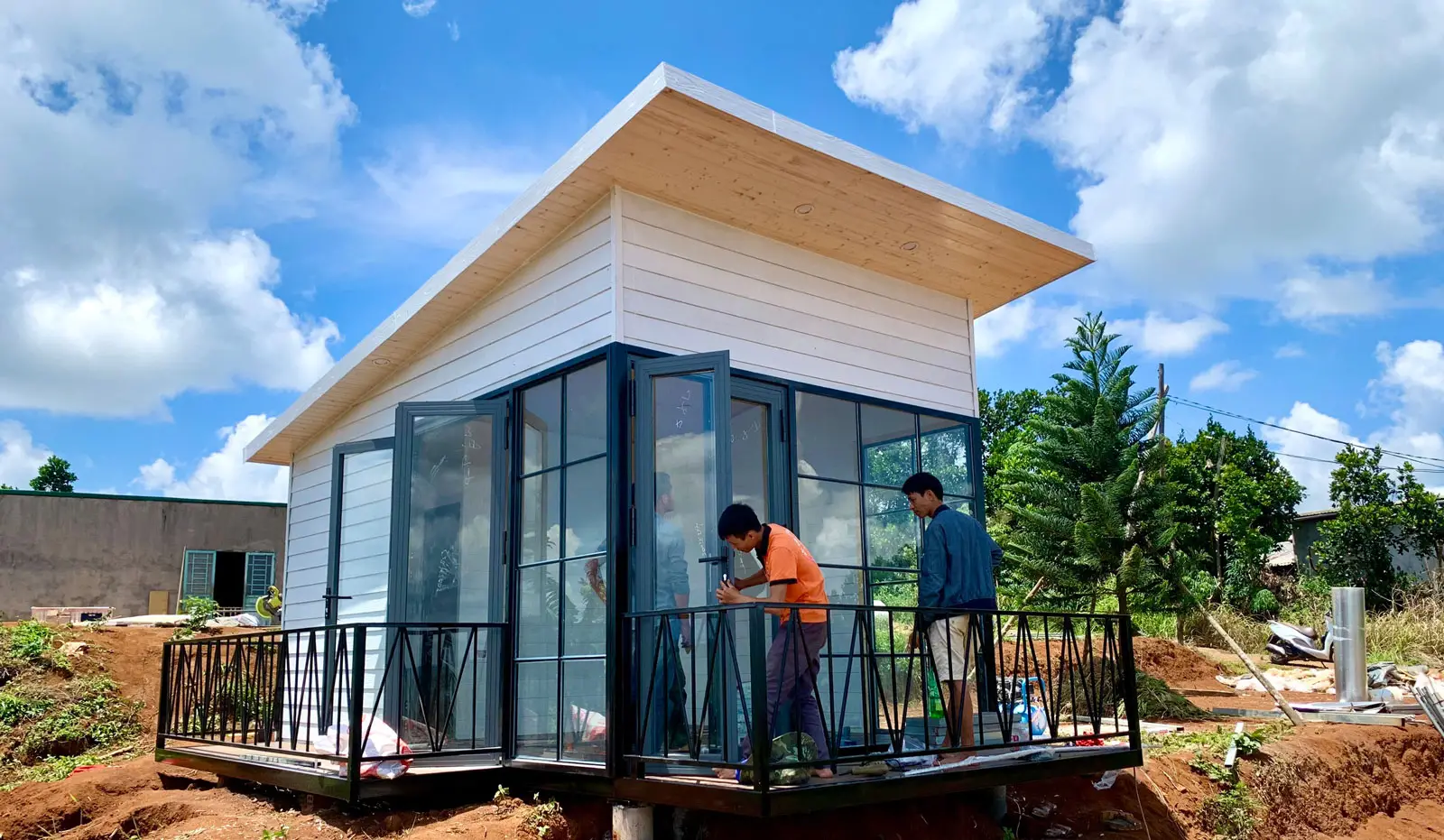 Nhà lắp ghép homestay Xu hướng mới trong ngành du lịch và xây dựng