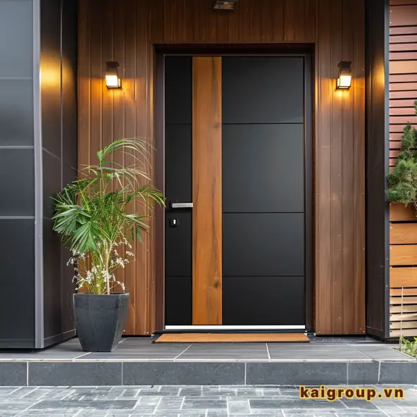 Cổng gỗ tự nhiên - Lựa chọn hoàn hảo cho không gian sống hiện đại