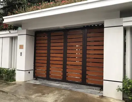 Cổng gỗ tự nhiên - Lựa chọn hoàn hảo cho không gian sống hiện đại