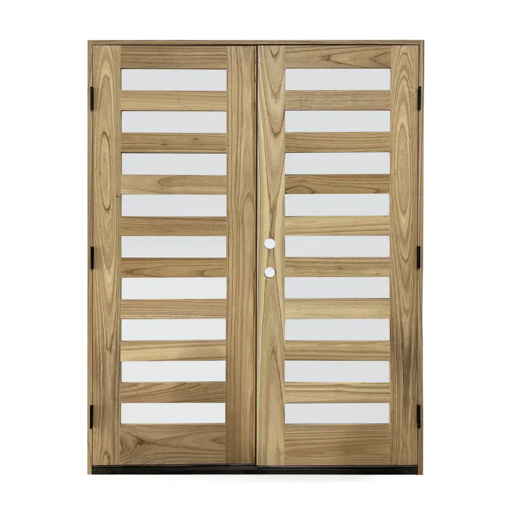 Cửa gỗ tự nhiên sử dụng gỗ biến tính - Lợi ích và ứng dụng