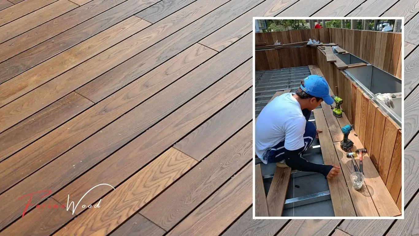 Dịch vụ bán và thi công sàn gỗ Tần Bì biến tính chất lượng cao HCM