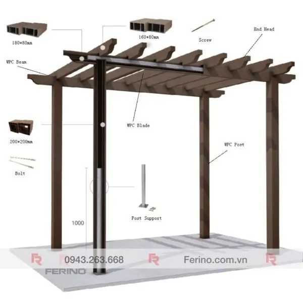 Giàn Hoa Pegola: Thổi Hồn Cho Khu Vườn