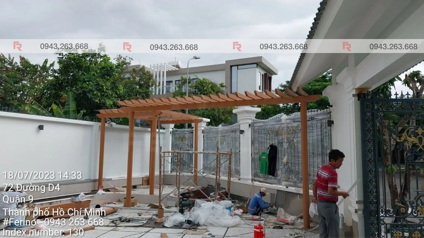 Giàn Hoa Pegola: Thổi Hồn Cho Khu Vườn