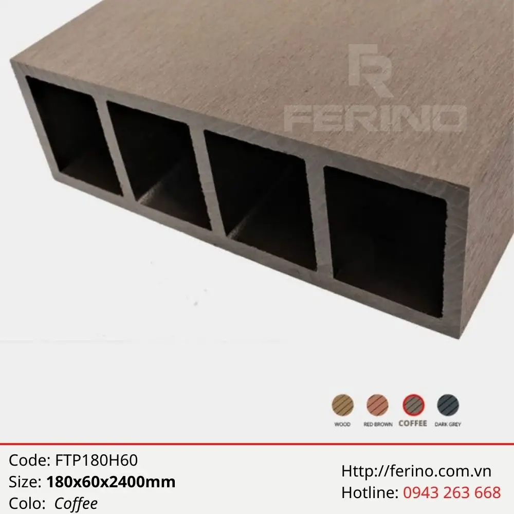 Trụ pegola gỗ nhựa: Giải pháp bền đẹp cho không gian ngoài trời của bạn