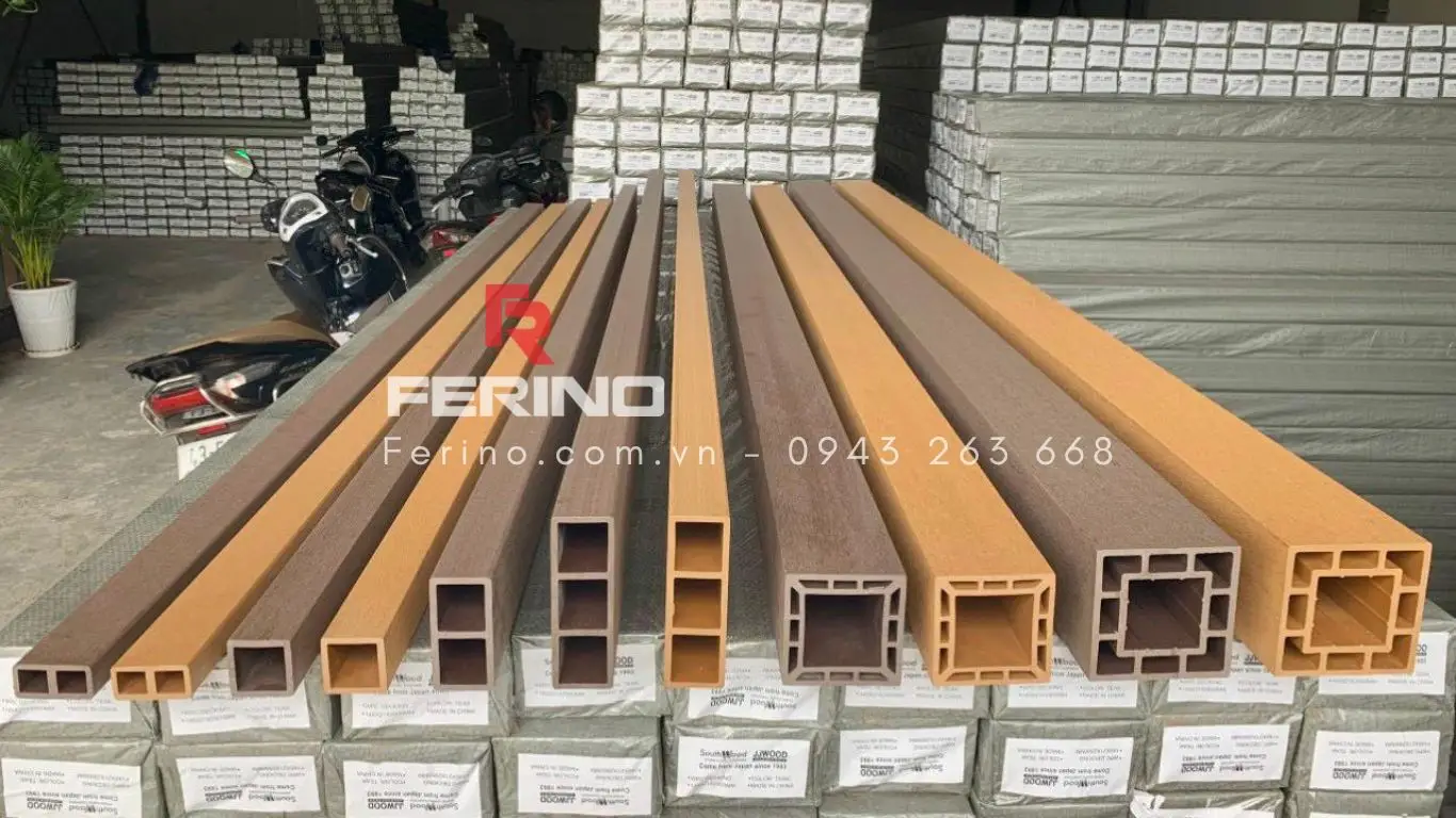 Trụ pegola gỗ nhựa: Giải pháp bền đẹp cho không gian ngoài trời của bạn
