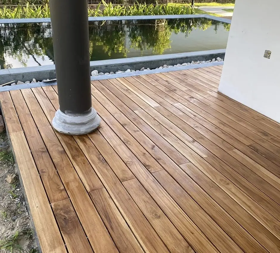 Sàn gỗ Teak không bị nứt nẻ: Tính năng và lợi ích