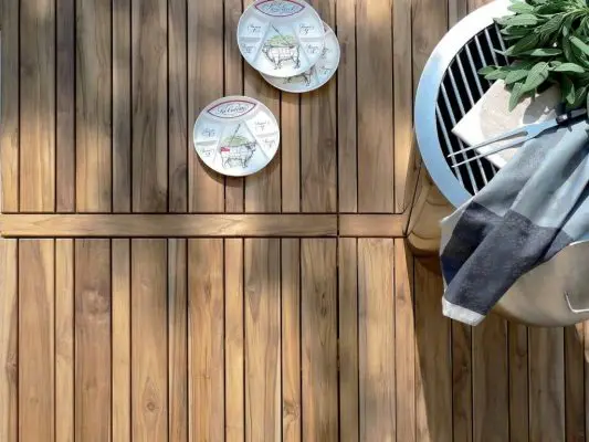 Sàn gỗ Teak chịu được thời tiết khắc nghiệt