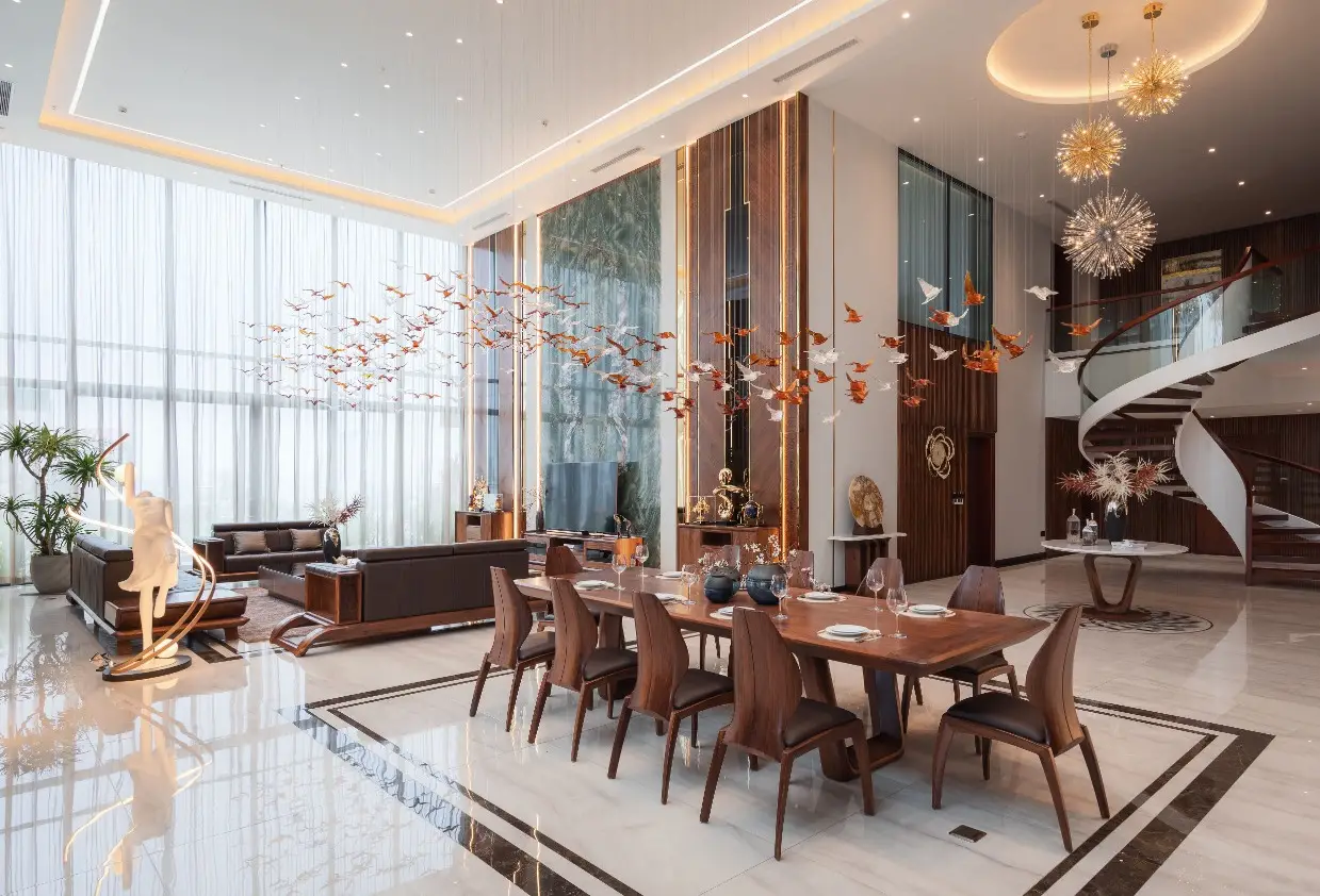 trang trí nội thất biệt thự