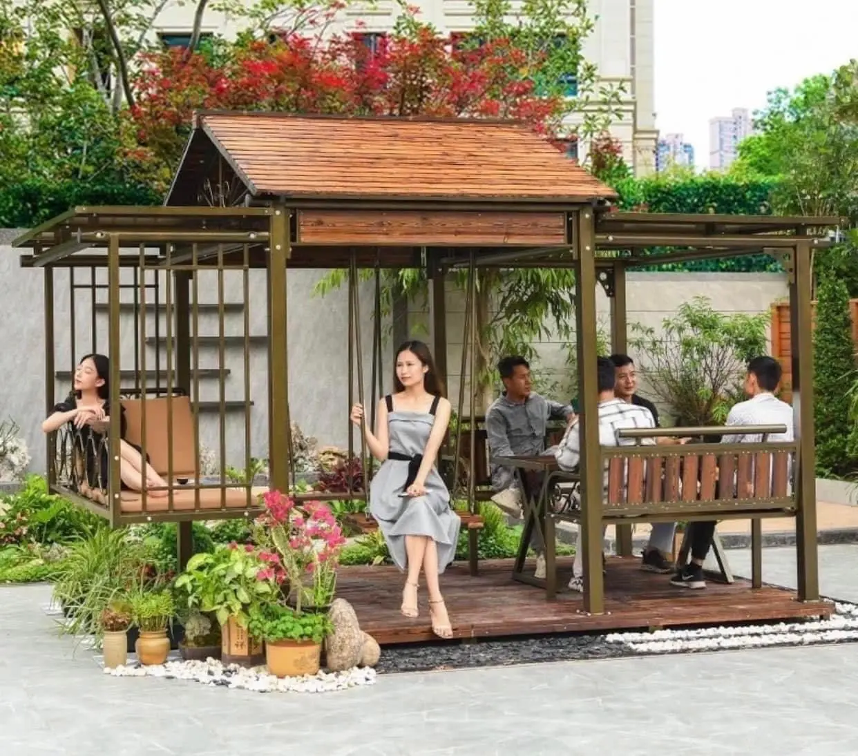 Top Mẫu Nhà Chòi Sân Vườn Lắp Ghép Đẹp – Bền – Dễ Thi Công 2025