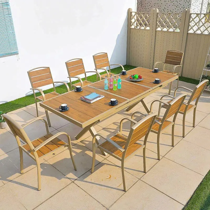 Bàn ghế ngoài trời polywood – Sự lựa chọn tối ưu cho không gian sống hiện đại và bền vững