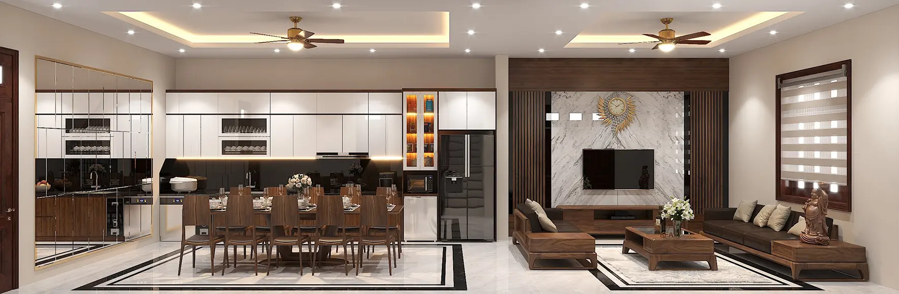 Thi Công Nội Thất Ferino: Không Gian Sang Trọng, Tinh Tế, Đẳng Cấp Tại Thanh Hóa