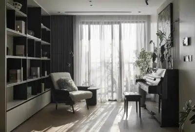 Phong cách Organic Modernism trong thiết kế nội thất hiện đại