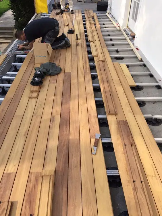 Sàn gỗ Teak chống nước