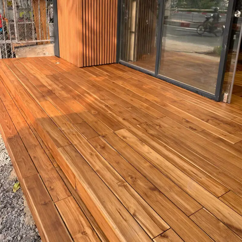 Sàn gỗ Teak chống nước