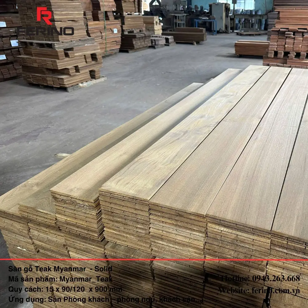 Sàn gỗ Teak không bị phai màu - Hướng dẫn và câu hỏi thường gặp