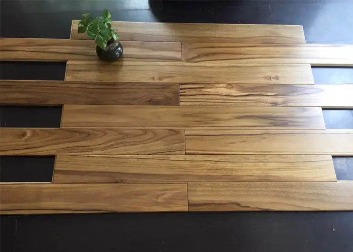 Sàn gỗ Teak không bị trơn trượt: Lựa chọn hoàn hảo cho không gian an toàn và sang trọng