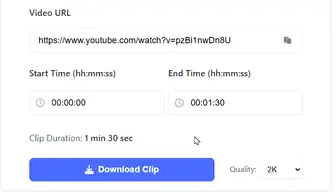 VideoClipper: Download your clip demonstration