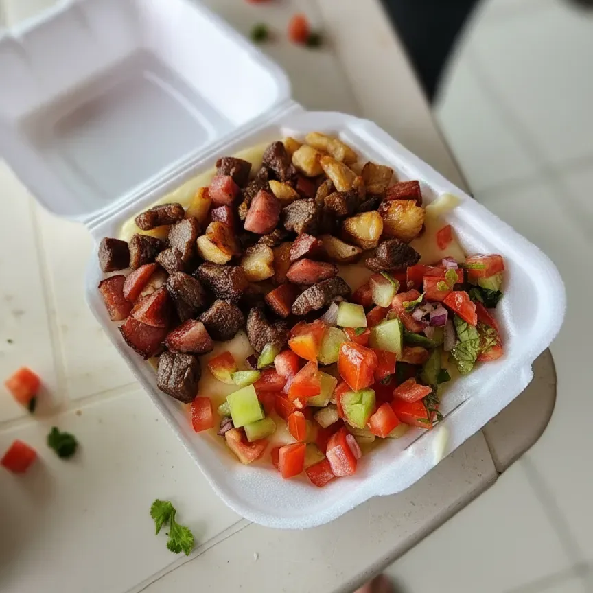 Pirão Frango e Carne