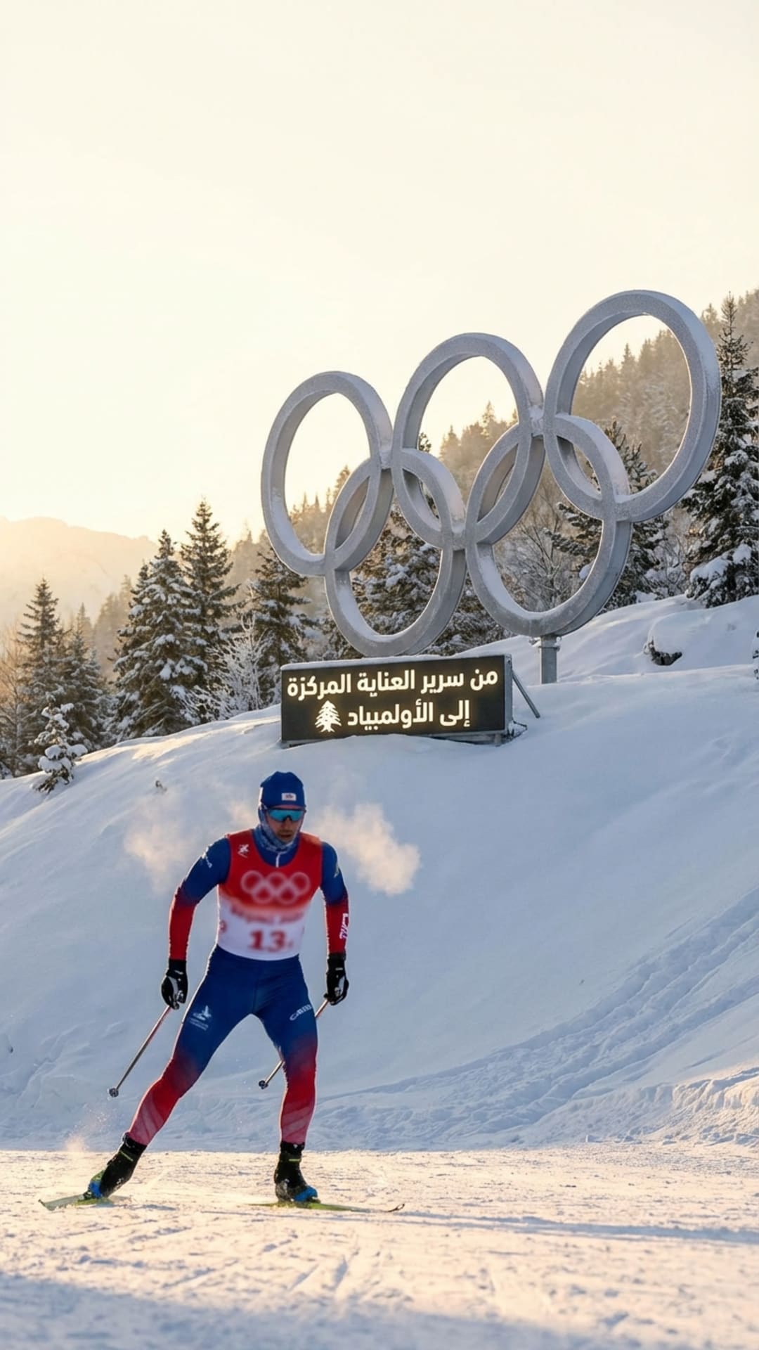 سامر طوق.. من العناية المركزة للأولمبياد