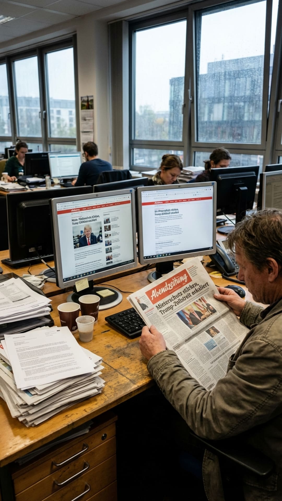 حماية المستأجرين وإيقاف رسوم ترامب.. أبرز ما قالته الصحافة الألمانية مساء اليوم