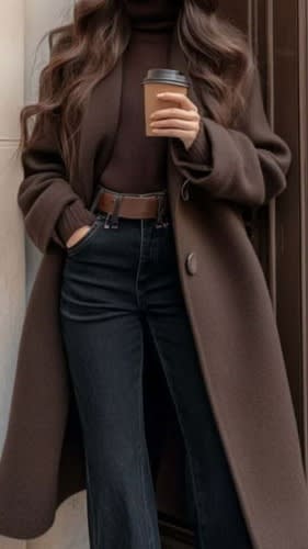 Cashmere Blended Long Coat