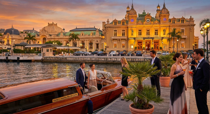 Večer v kasíne Monte-Carlo