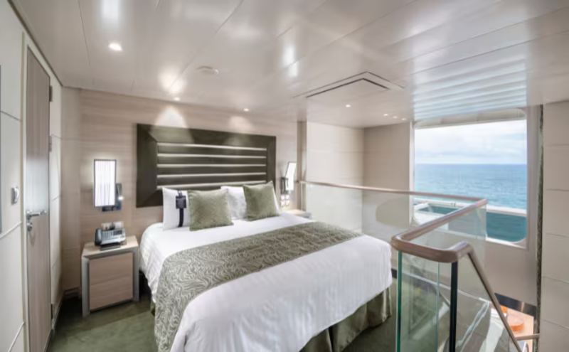 MSC Yacht Club Duplex Suite with whirlpool  bath