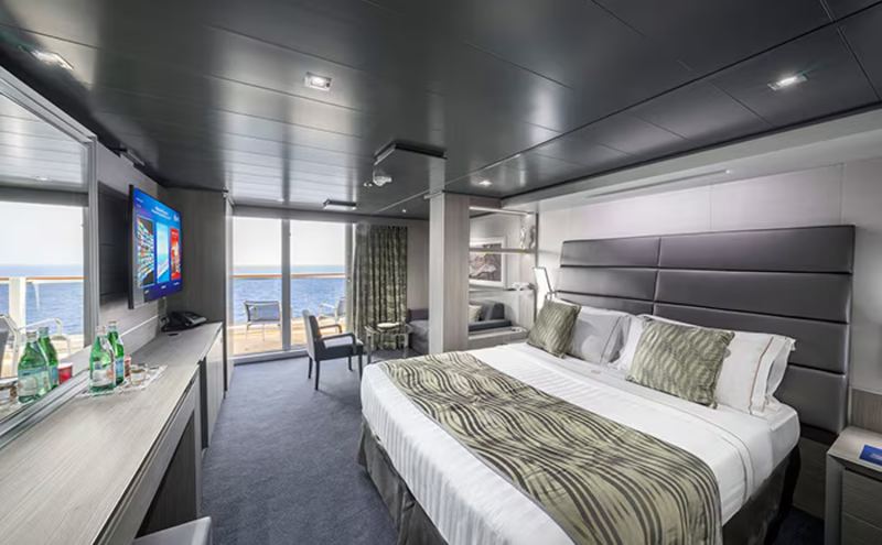 MSC Yacht Club Royal Suite with terrace and whirlpool  bath