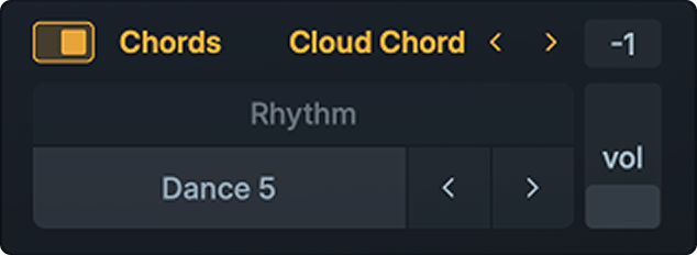 Chord layer controls