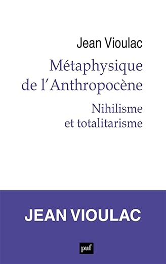 Metaphysique De Lanthropocene Nihilisme