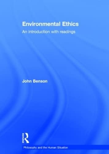 Environmental Ethics An Introduction