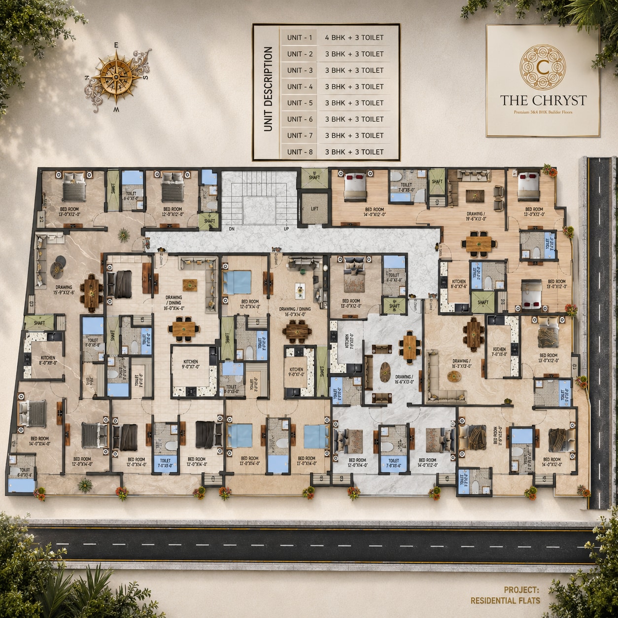 The Chryst 3BHK and 4BHK Premium Builder Floor - View 2
