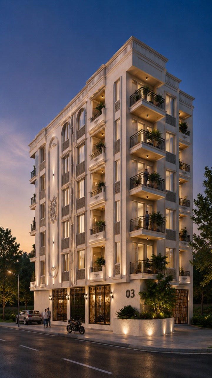 AMARYLLIS 3 BHK & 4 BHK Flat | 3 BHK Flat in Gwal Pahari Gurgaon Building Mobile Banner