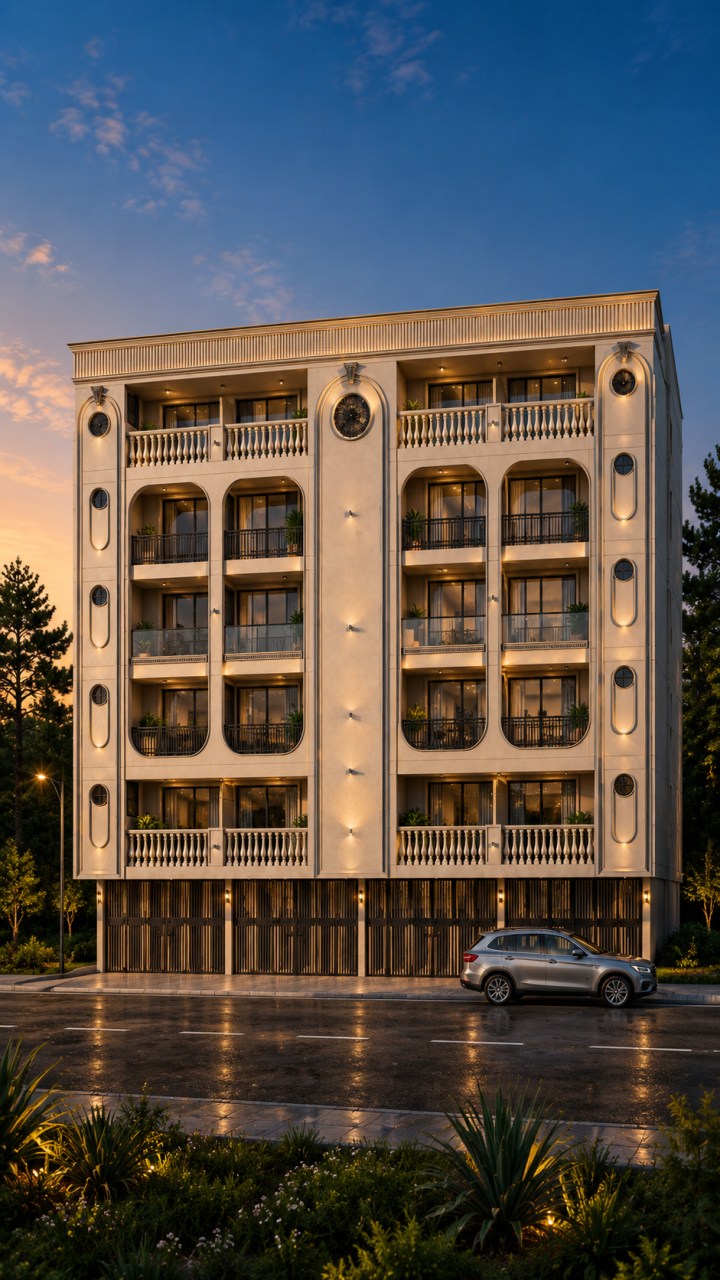 VELORA 3 BHK, 4 BHK & 4 BHK + Study + Family Suite Flat | 3 BHK Flat in Chattarpur Delhi Building...