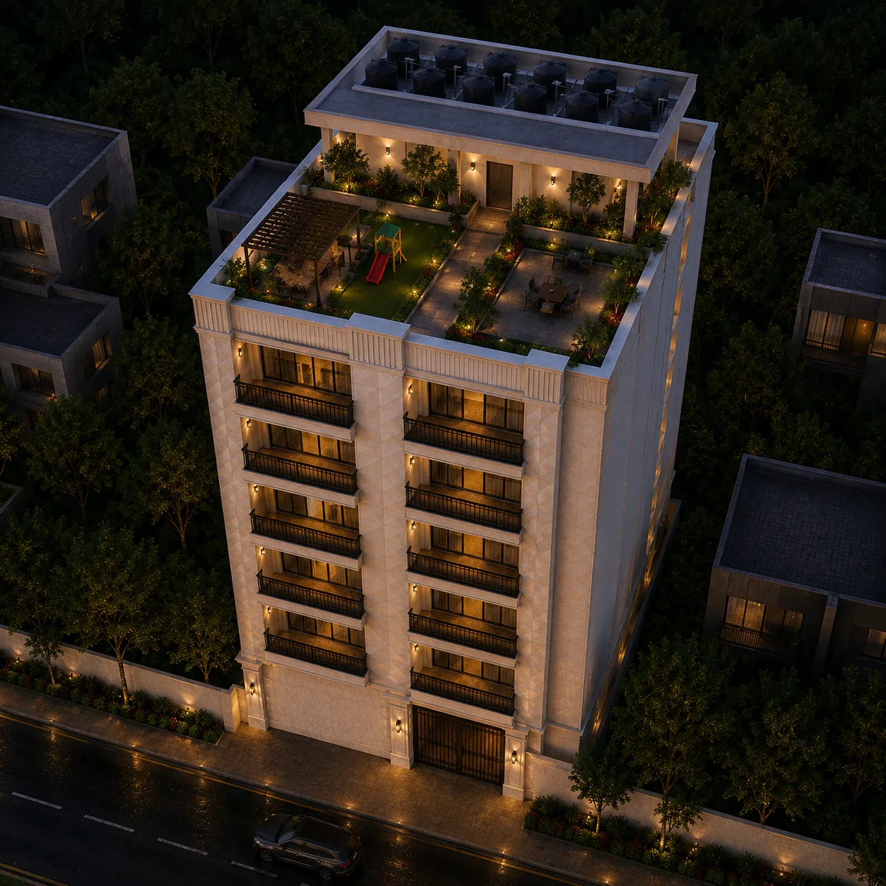 3BHK Apartments in Orchid, Gwal Pahari, Mandi Road, Gurgaon - View 2