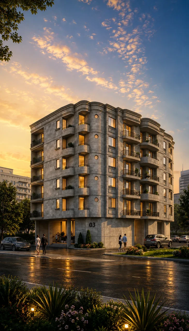 THE ARCH 3 BHK Flat | 3 BHK Flat in Gwal Pahari Gurgaon Building Mobile Banner