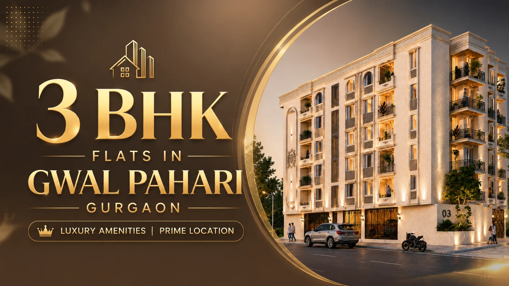 3 BHK Flats in Gwal Pahari Gurgaon - Best Projects 2026 with Luxury Amenities