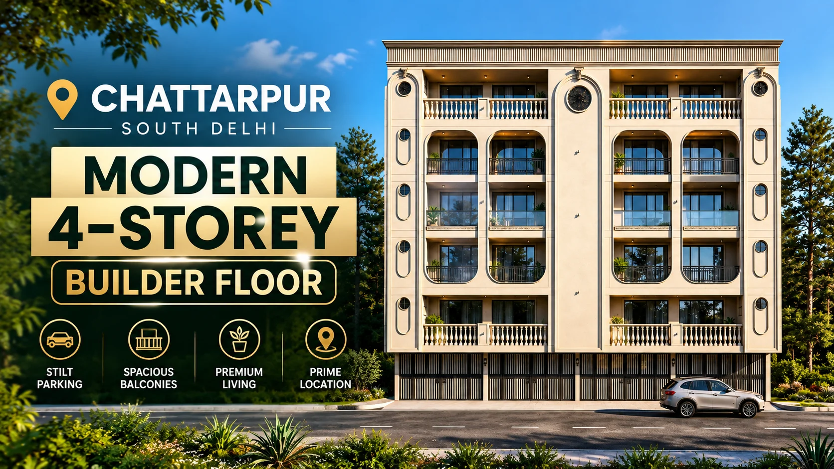 Flat Near Me in Chattarpur South Delhi: 2026 Price & Buying Guide