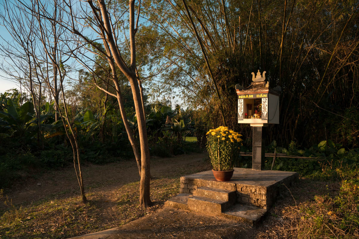 A riverside shrine — Pete Walls