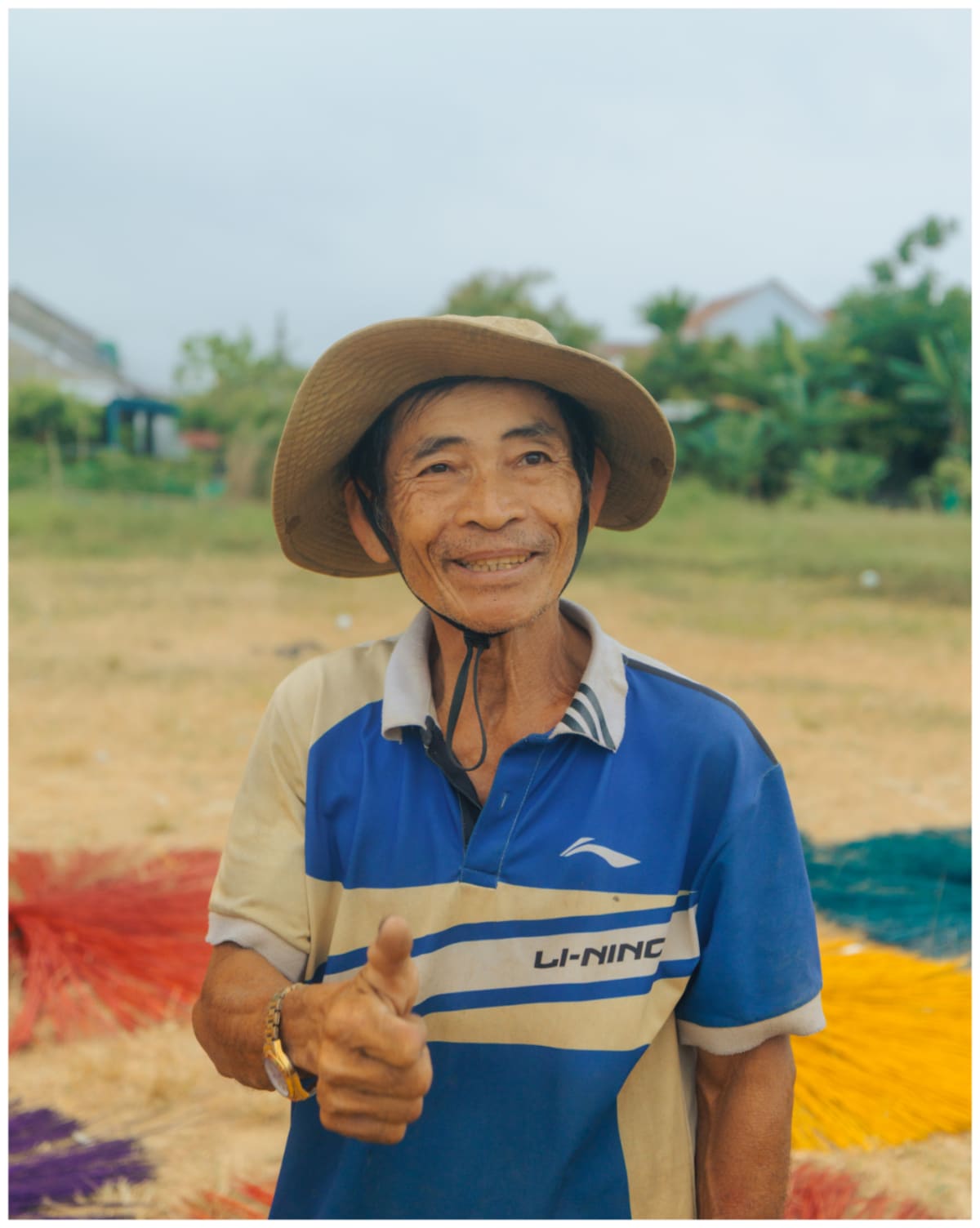 farmer thumbs up smile — Jimmy Ky