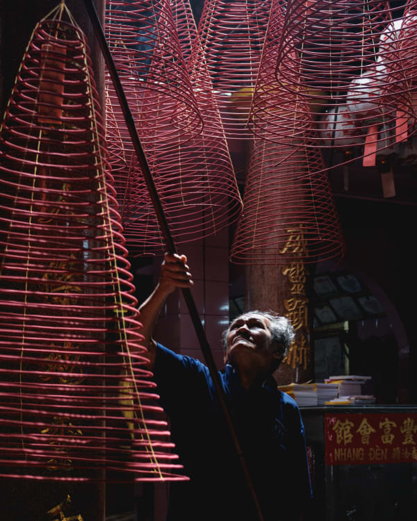 Street photograph of Saigon by Adrien Jean