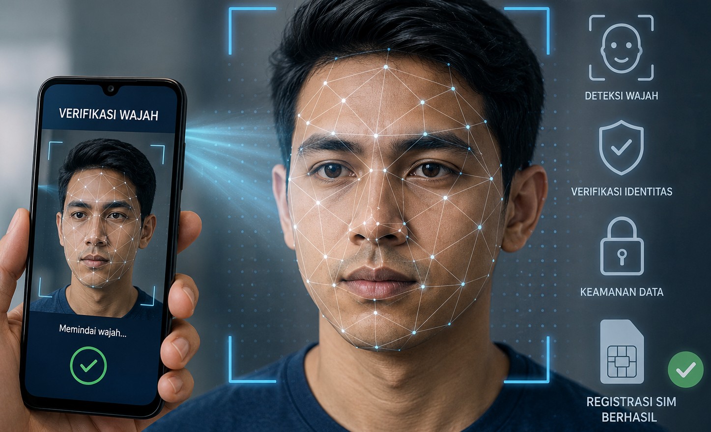 Registrasi SIM Baru Wajib Biometrik Wajah Mulai Juli 2026