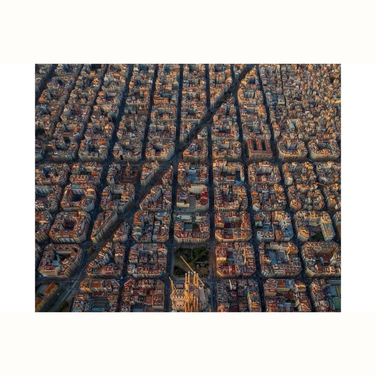 Tampak Udara Barcelona
