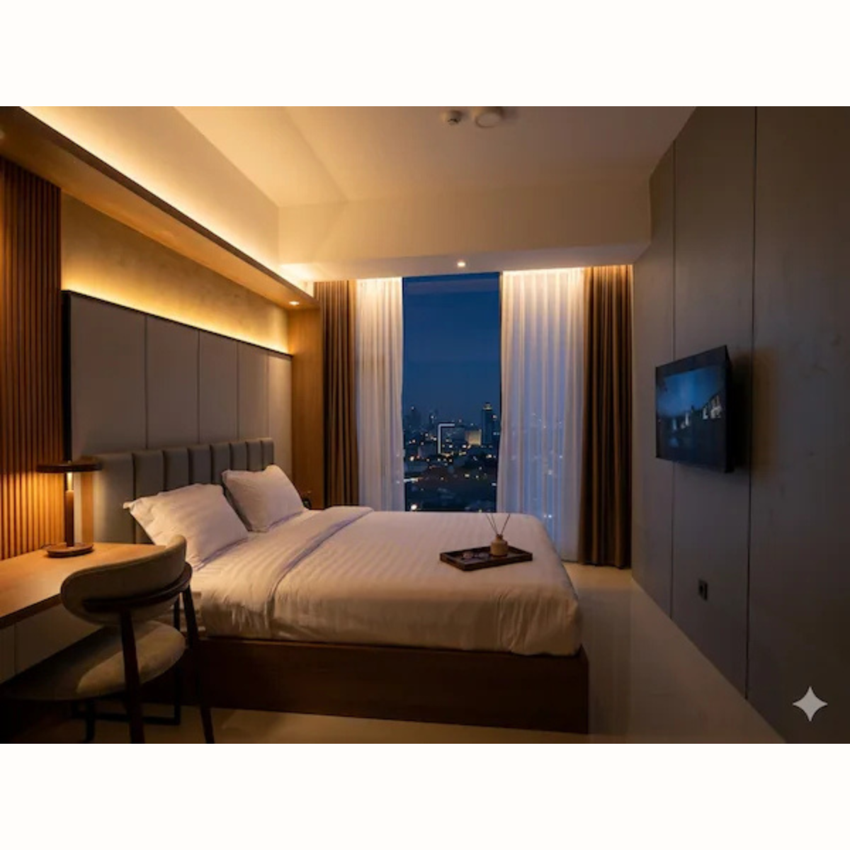 Kamar Modern Nuansa Serpong