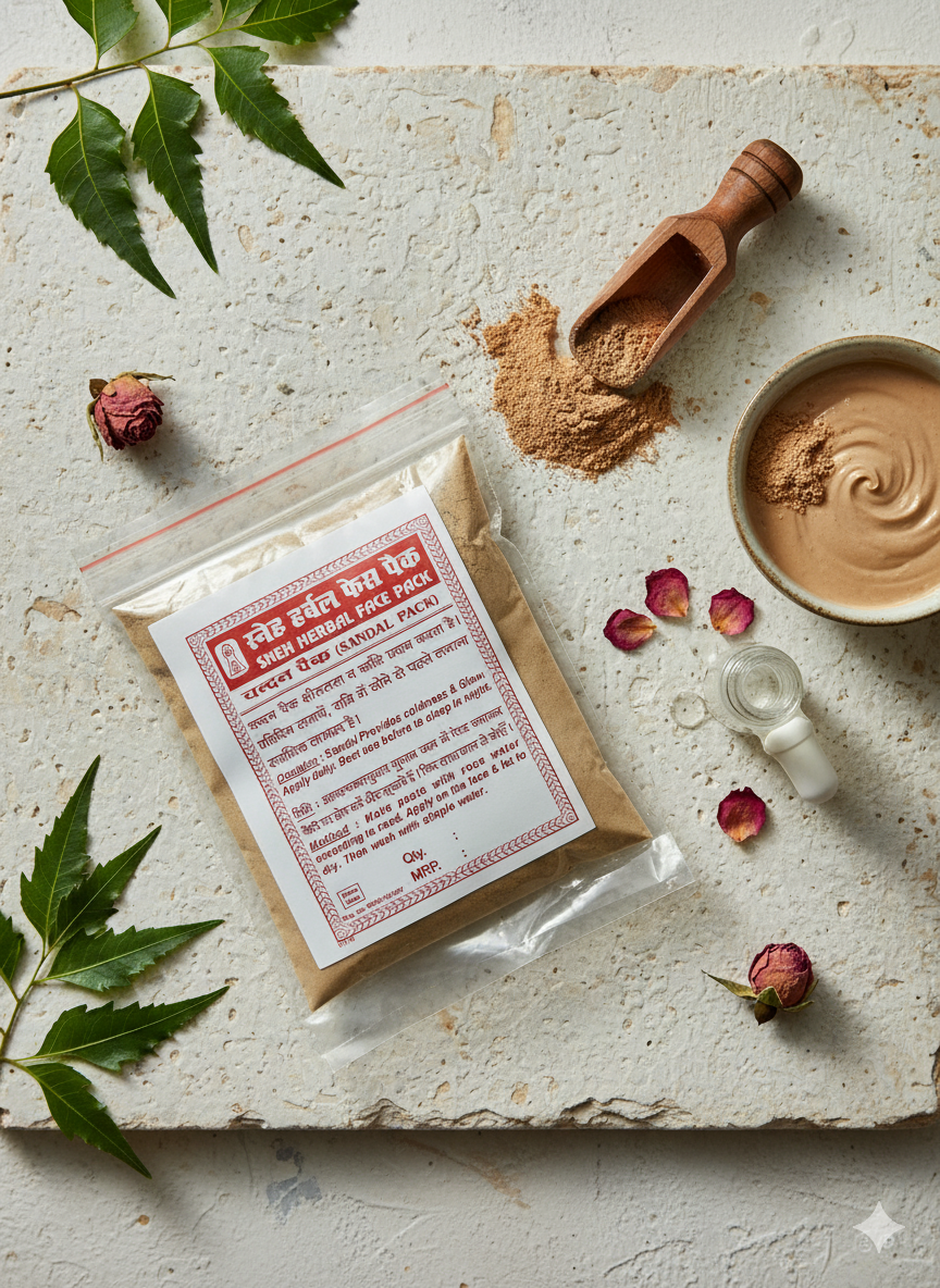 Sandal Facepack(Chandan)